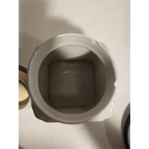 Vintage Tetley Tea musical tea canister & lid Royal Winton UK; Lid Plays Music - Picture 6 of 8